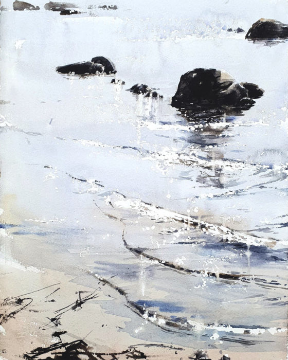 Elisabeth Biström akvarell